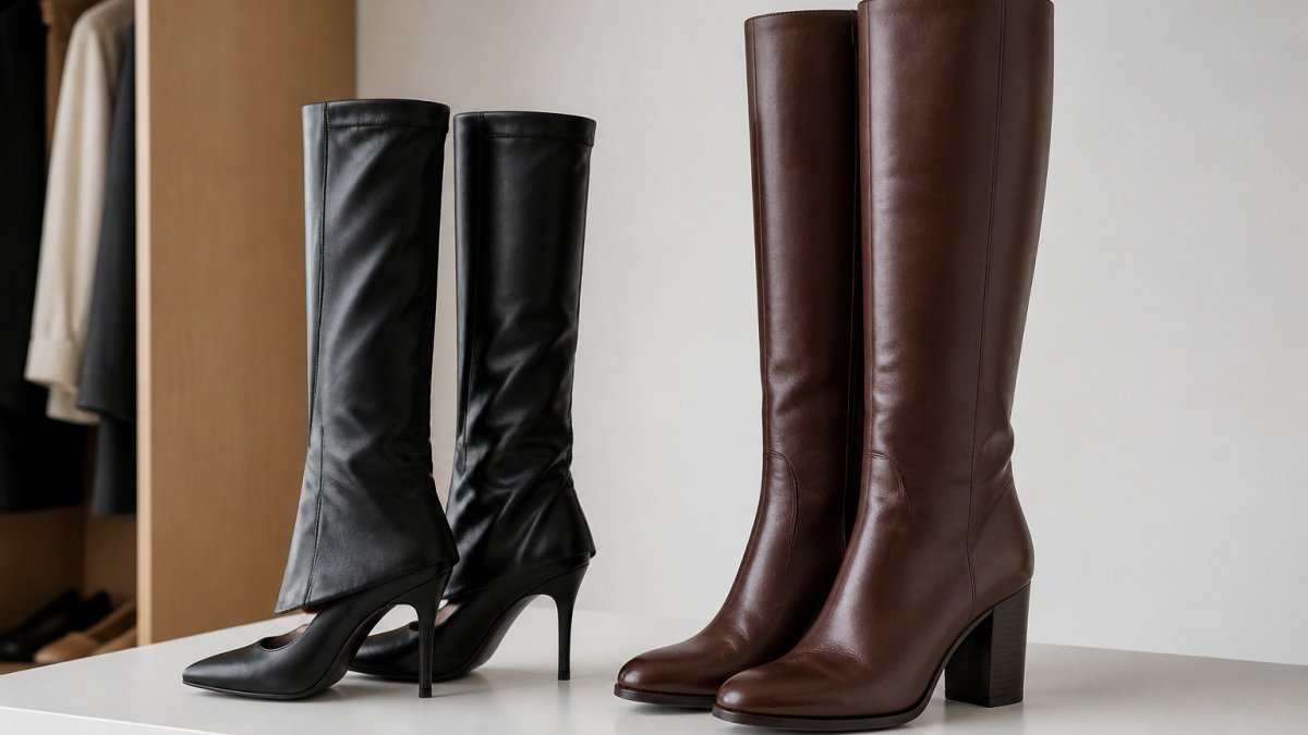 Boot Sleeves vs Tall Leather Boots for Winter