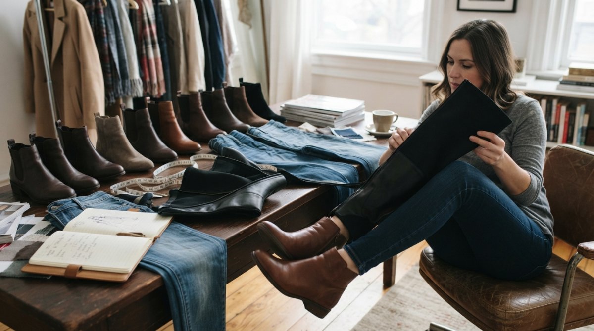 Wide Calf Boot Alternatives for Skinny Jeans